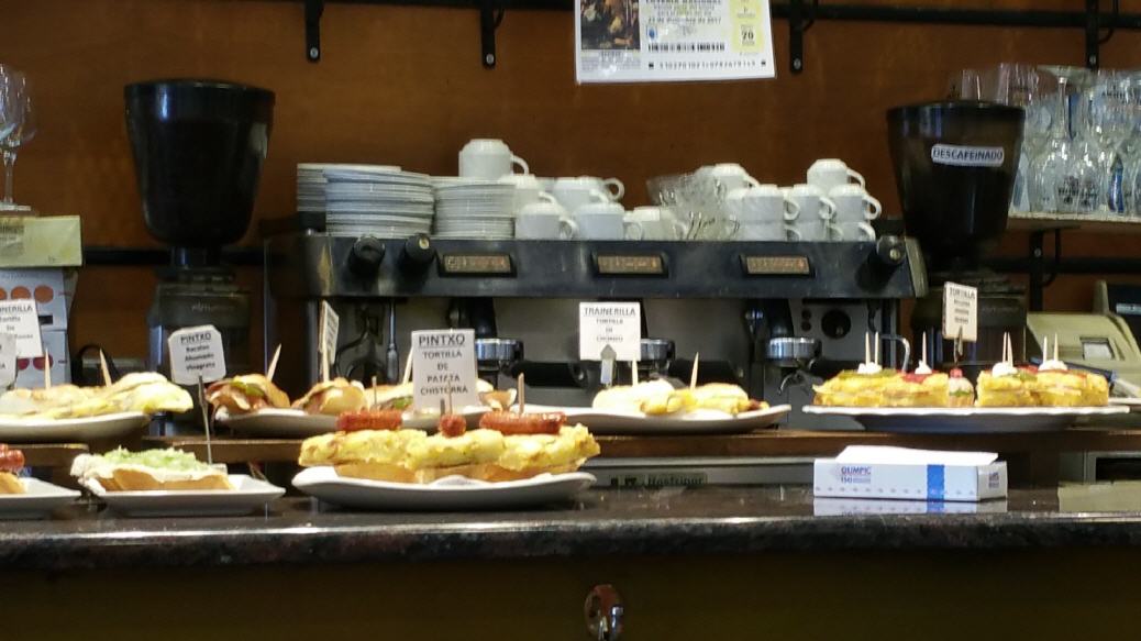 Pintxos - nat&uuml;rlich auch zum Fr&uuml;hst&uuml;ck