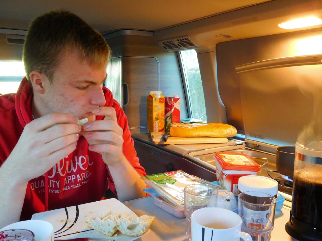 Bulli-K&uuml;che - gut f&uuml;r zwischendurch