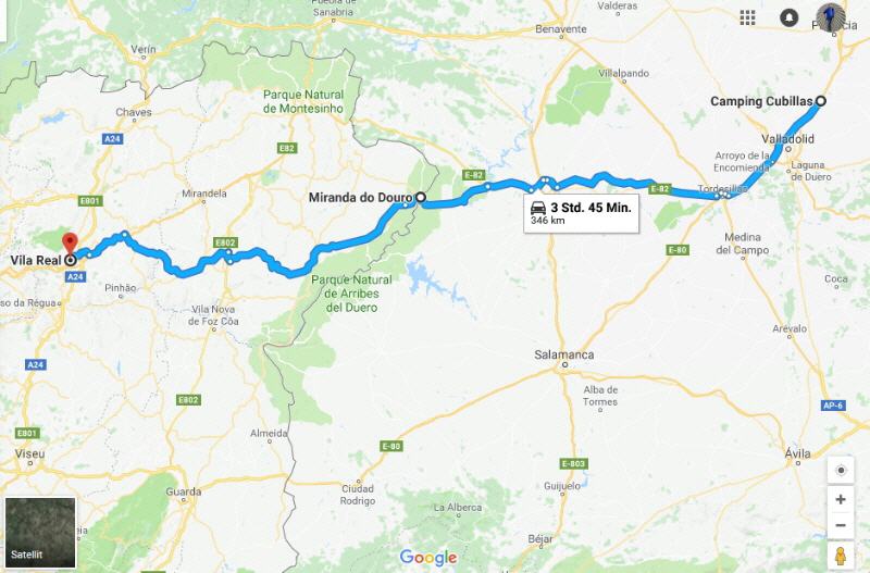 Tag 4 � Cubillas &uuml;ber Miranda nach Vila Real