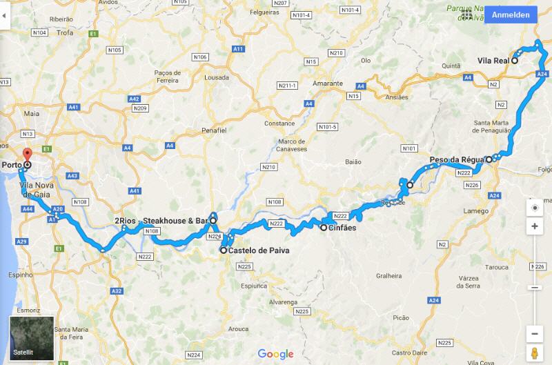 Tag 5 - Villa Real nach Porto