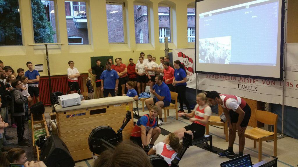 1. Ergocup des RV Weser unter Sebastians Leitung